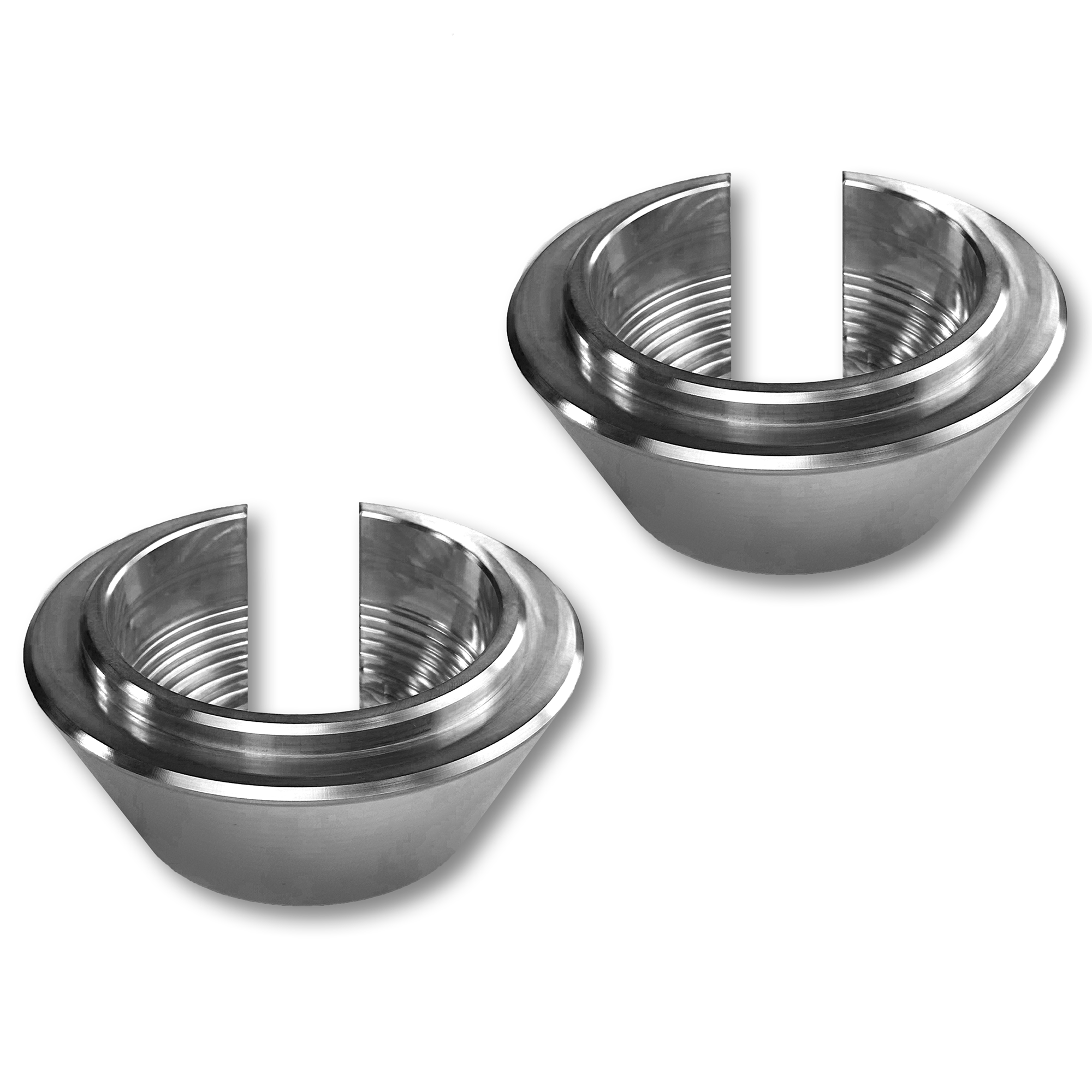 Photo of Polaris RZR Pro R/Turbo R/Pro S Billet Front Spring Perch Collars - Set of 2 by MTS Off-Road - Premium Spring Perches for UTVs / Side by Sides