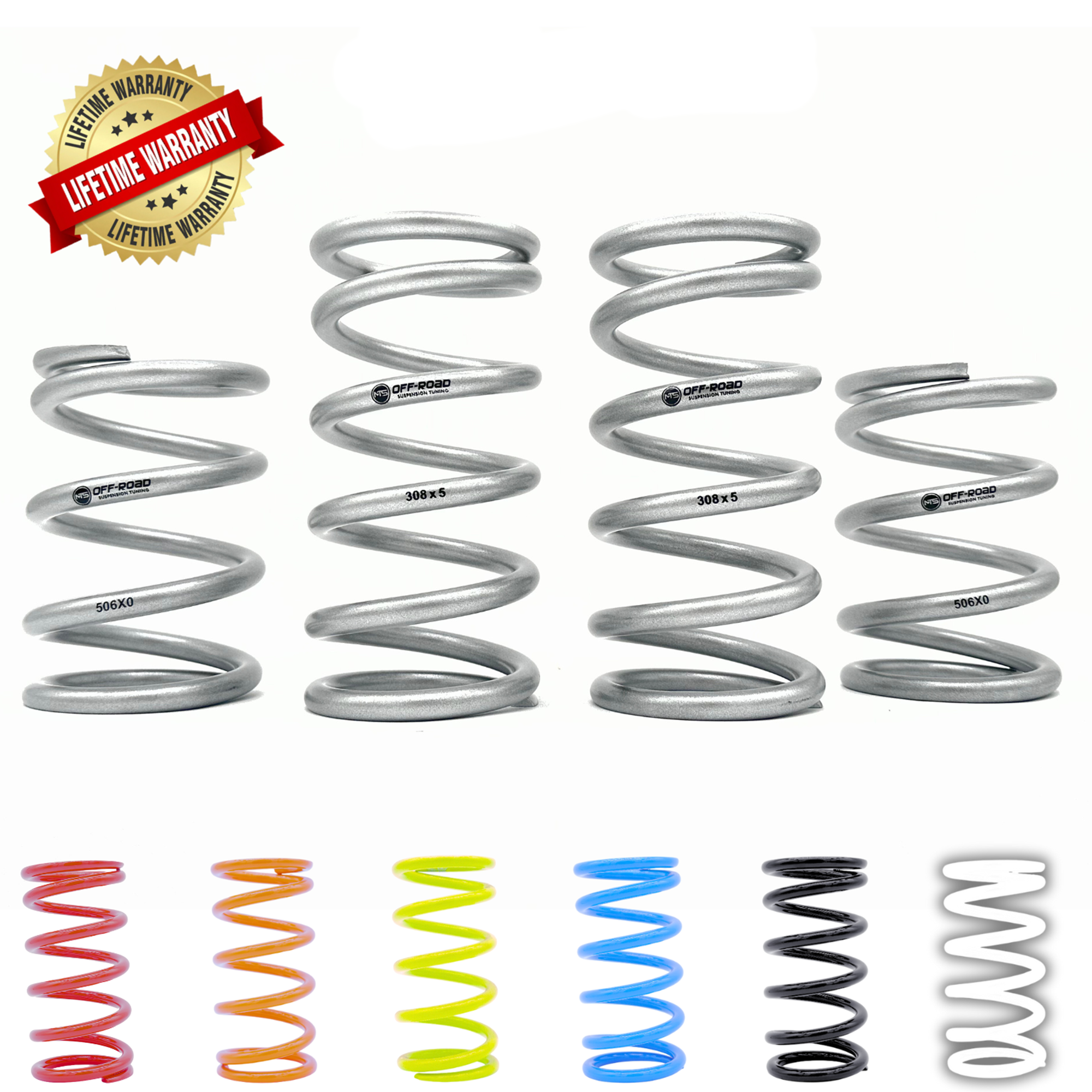 Photo of MTS Offroad Polaris RZR TENDER Spring Kit by MTS Off-Road - Premium Tender Spring Kit for UTVs / Side by Sides