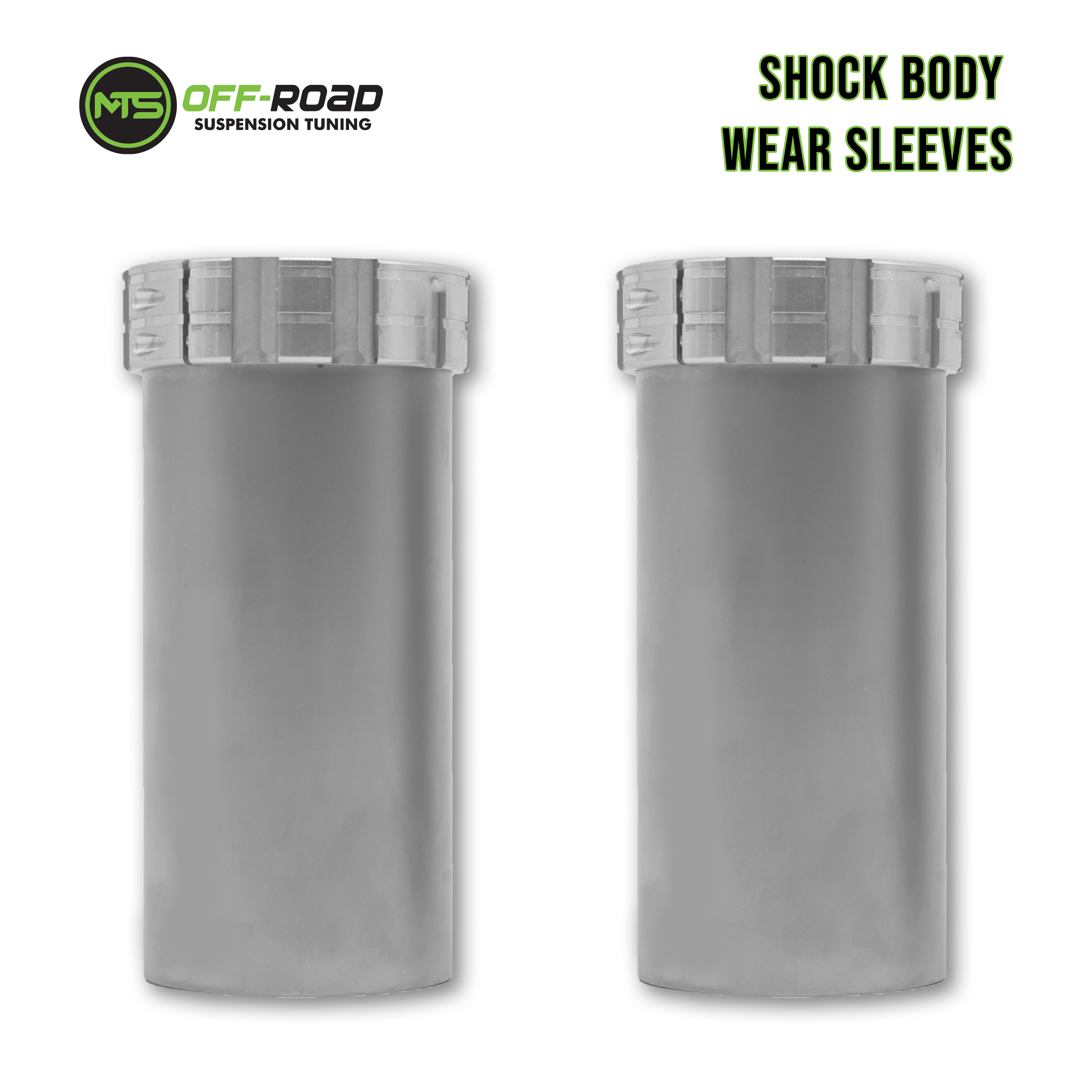Photo of MTS Off-Road Shock Body Wear Sleeve Kit w/ Crossover Rings by MTS Off-Road - Premium Spring Kit for UTVs / Side by Sides