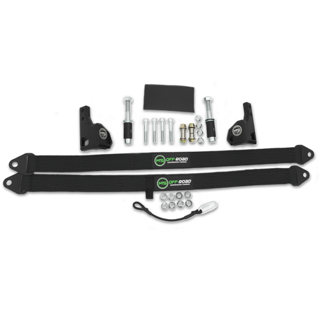 Photo of MTS Off-Road Polaris RZR Turbo R/Pro S Rear Limit Straps by MTS Off-Road - Premium Limit Strap Kit for UTVs / Side by Sides