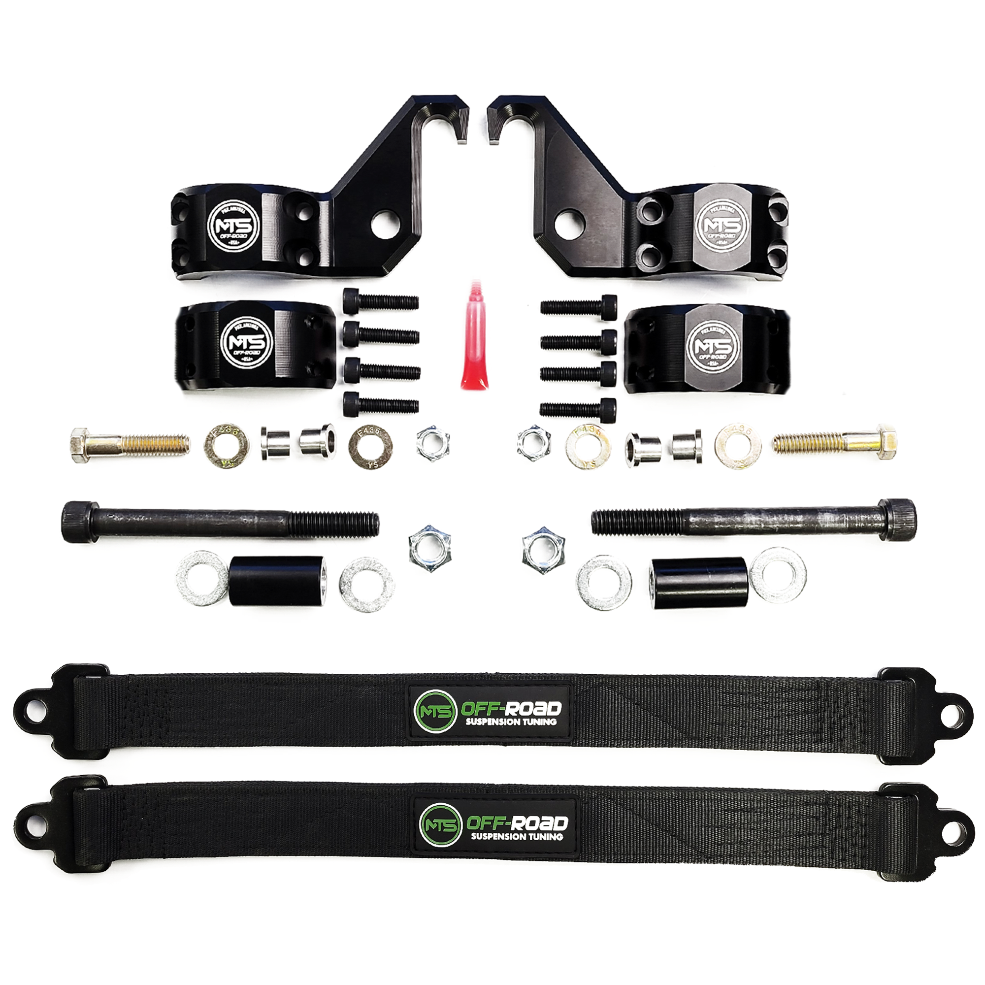 Photo of MTS Off-Road Polaris RZR Pro R Rear Limit Straps by MTS Off-Road - Premium Limit Strap Kit for UTVs / Side by Sides