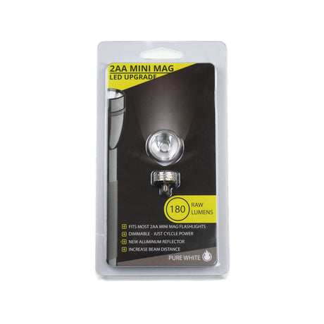 Photo of 180 Lumen 2AA Mini Maglight LED Bulb + Reflector by Litt Industries - Premium Maglites for UTVs / Side by Sides
