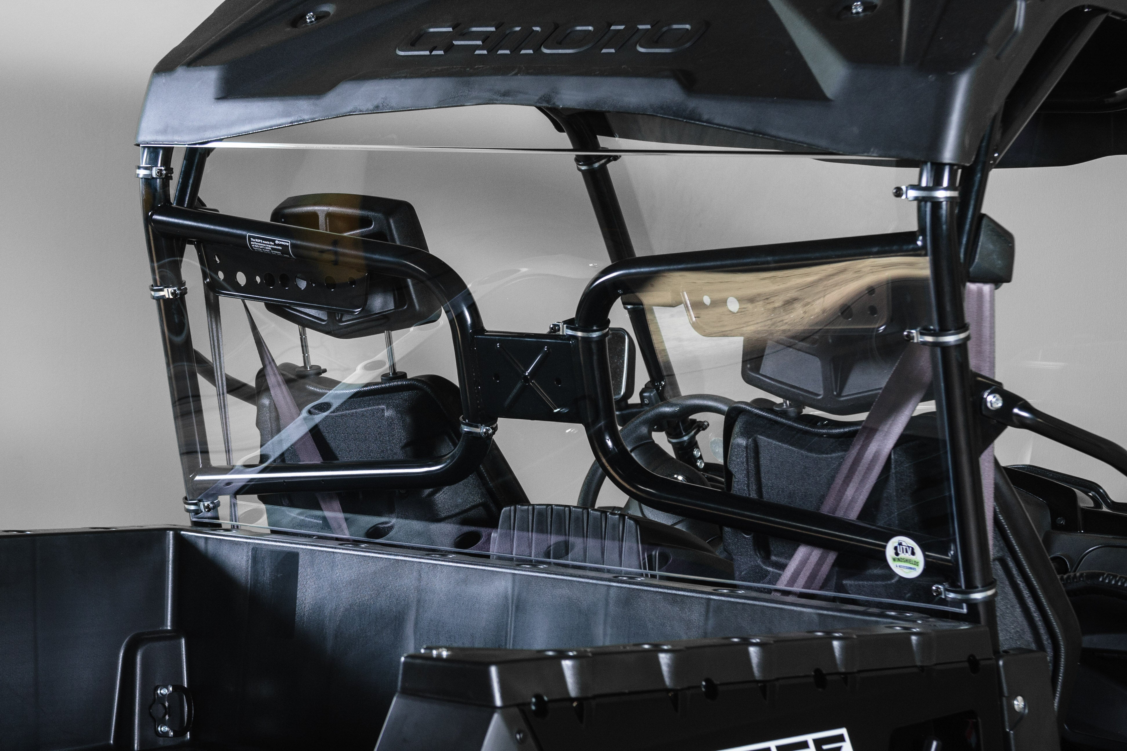 Photo of CFMOTO UFORCE 500/800 REAR UTV WINDSHIELD (TK00560 & TK00561) by TerraRider UTV Windshields & Accessories - Premium for UTVs / Side by Sides