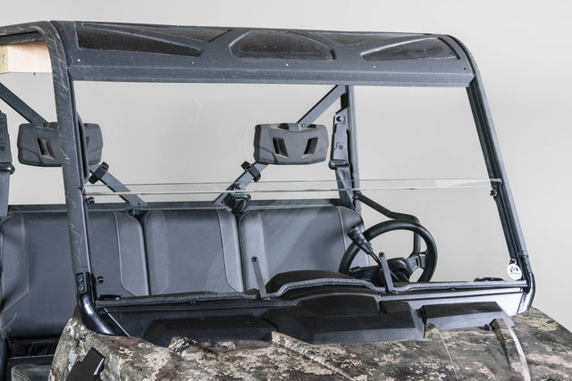 Photo of 2018-2024 ARCTIC CAT PROWLER PRO WITH PRO FIT FRAME (COMPATIBLE WITH TRACKER 800SX) HALF UTV WINDSHIELD (TK00133, TK00365 & TK00423) by TerraRider UTV Windshields & Accessories - Premium for UTVs / Side by Sides