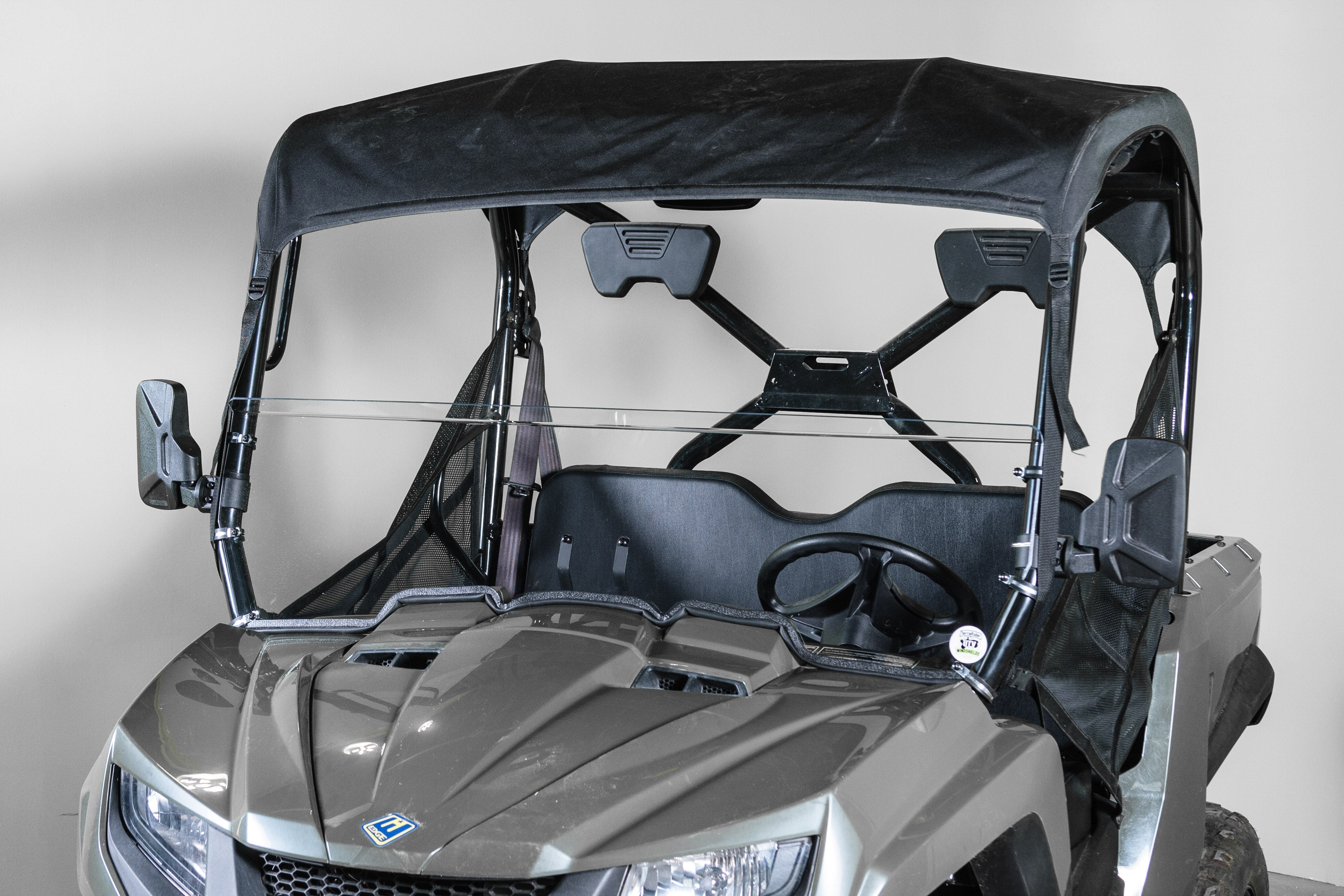 Photo of 2017 - 2022 ARCTIC CAT PROWLER 500 (COMPATIBLE WITH TEXTRON PROWLER 500) HALF UTV WINDSHIELD (TK00417, TK00418 & TK00419) by TerraRider UTV Windshields & Accessories - Premium for UTVs / Side by Sides