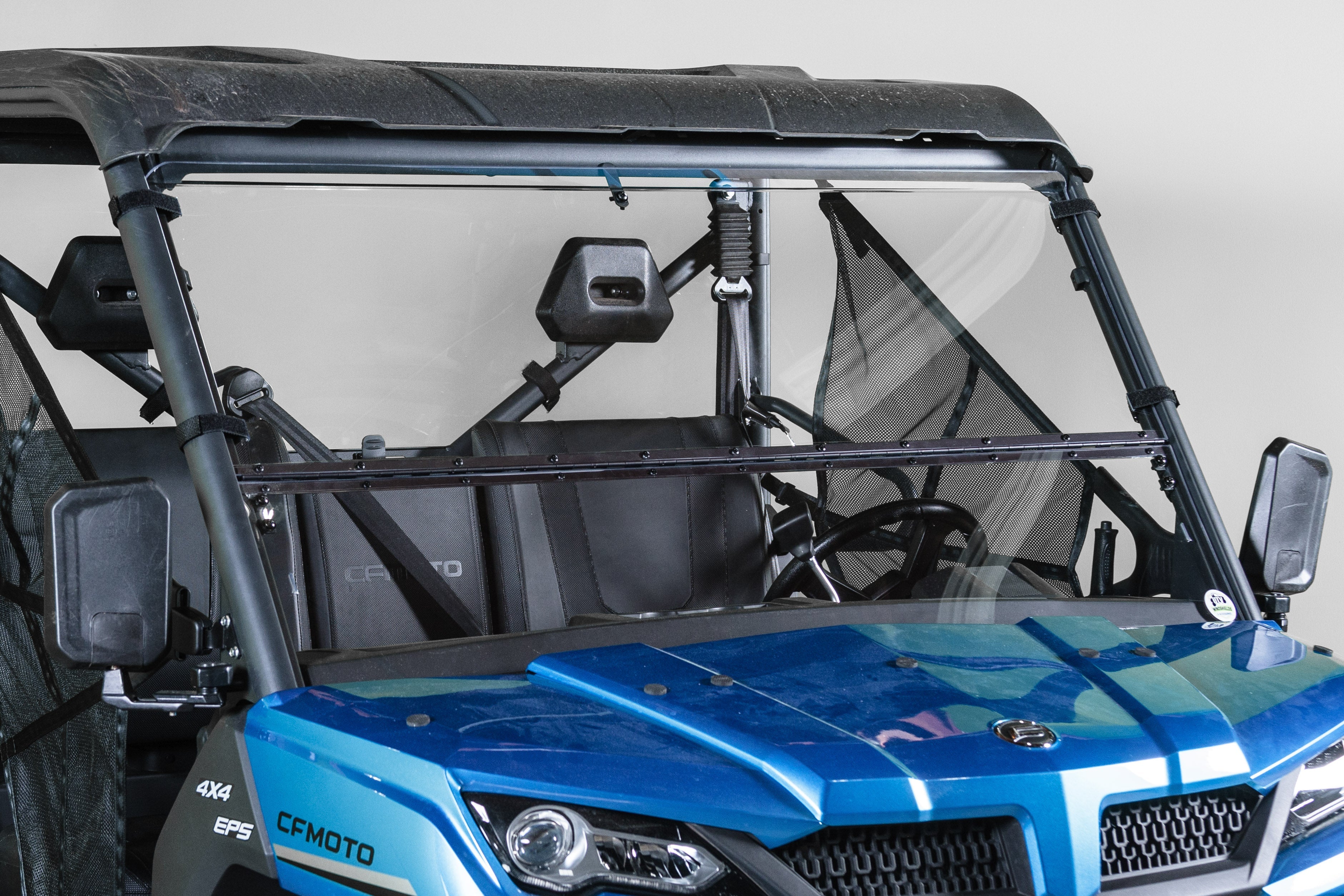 Photo of CFMOTO UFORCE 1000/1000XL WITH PRO FIT FRAME TILTING UTV WINDSHIELD - FOR FACTORY HARD TOP (TK00137, TK00312 & TK00545) by TerraRider UTV Windshields & Accessories - Premium for UTVs / Side by Sides