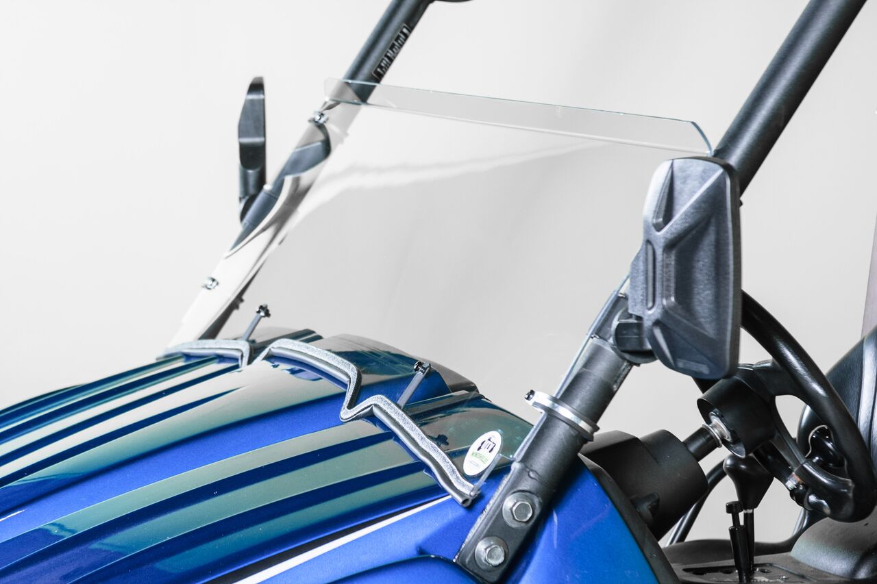 Photo of TK00123 2008-2009 KAWASAKI TERYX 2 SEATER HALF UTV WINDSHIELD - SCRATCH RESISTANT 3/16” by TerraRider UTV Windshields & Accessories - Premium for UTVs / Side by Sides