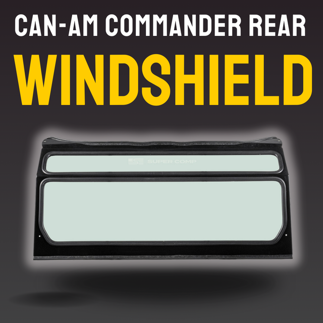 Can-Am Commander Rear Windshield