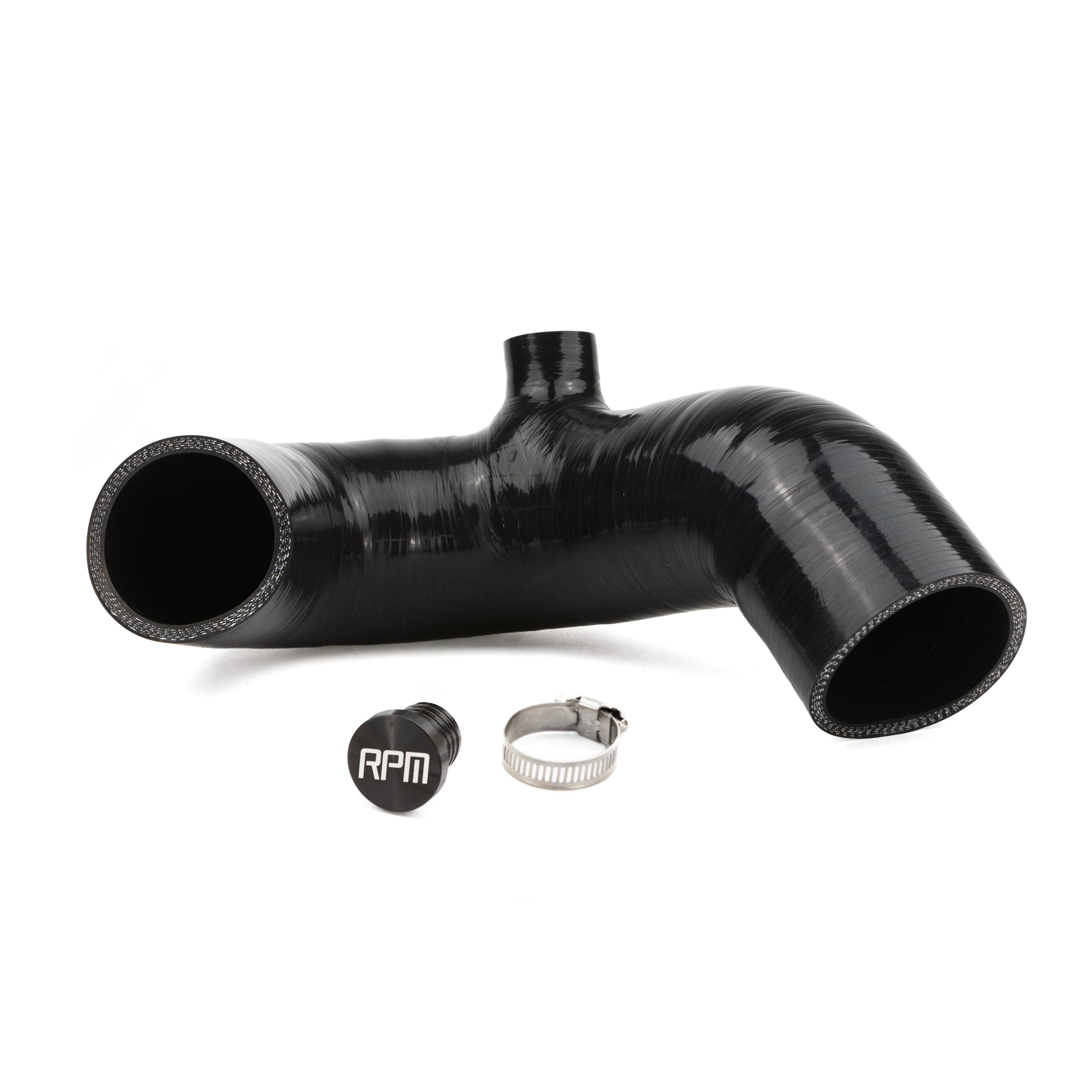 Photo of RPM SXS RPM Can-Am Maverick R BOV Charge Tube - 5 Ply Wire Reinforced by RPM SXS - Premium for UTVs / Side by Sides
