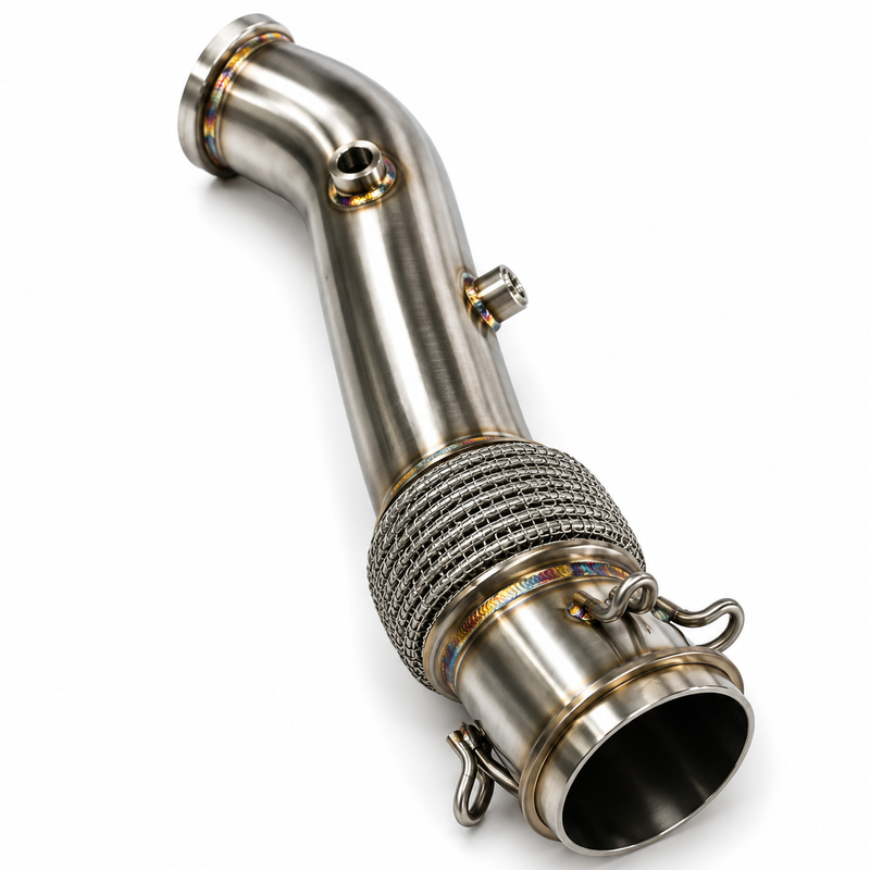 Can-Am Maverick R 3-Inch Turbo Downpipe / Mid-Pipe