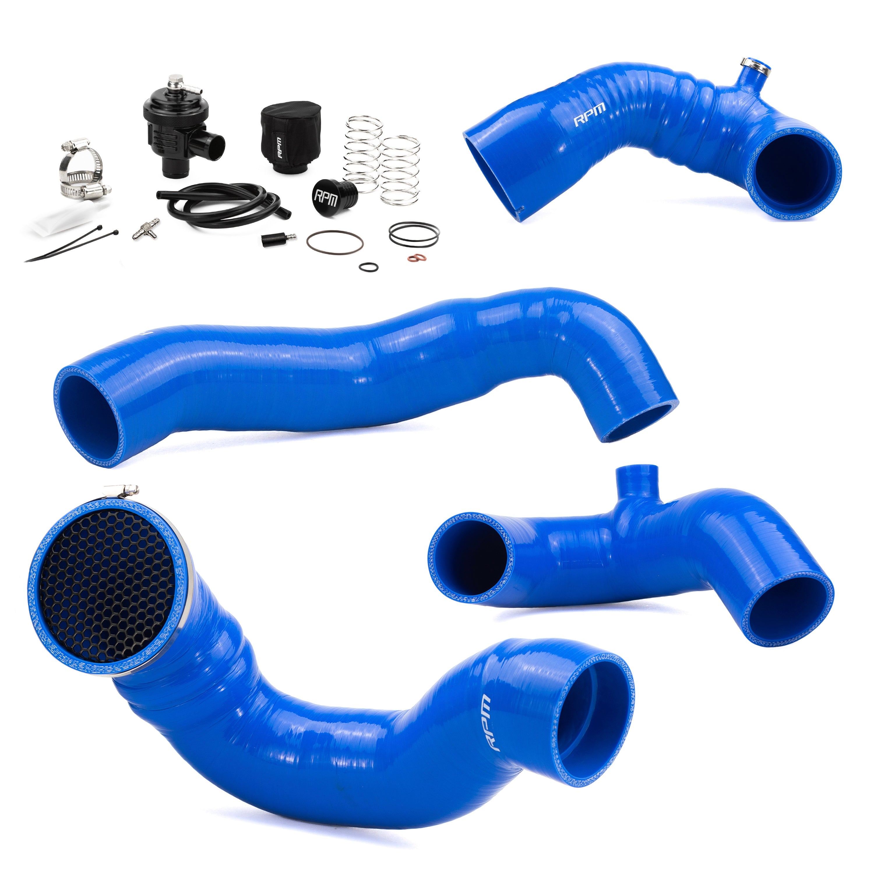 Photo of RPM SXS RPM Maverick R Complete Silicone Upgrade Kit - Intake + Charge Tubes & BOV by RPM SXS - Premium for UTVs / Side by Sides