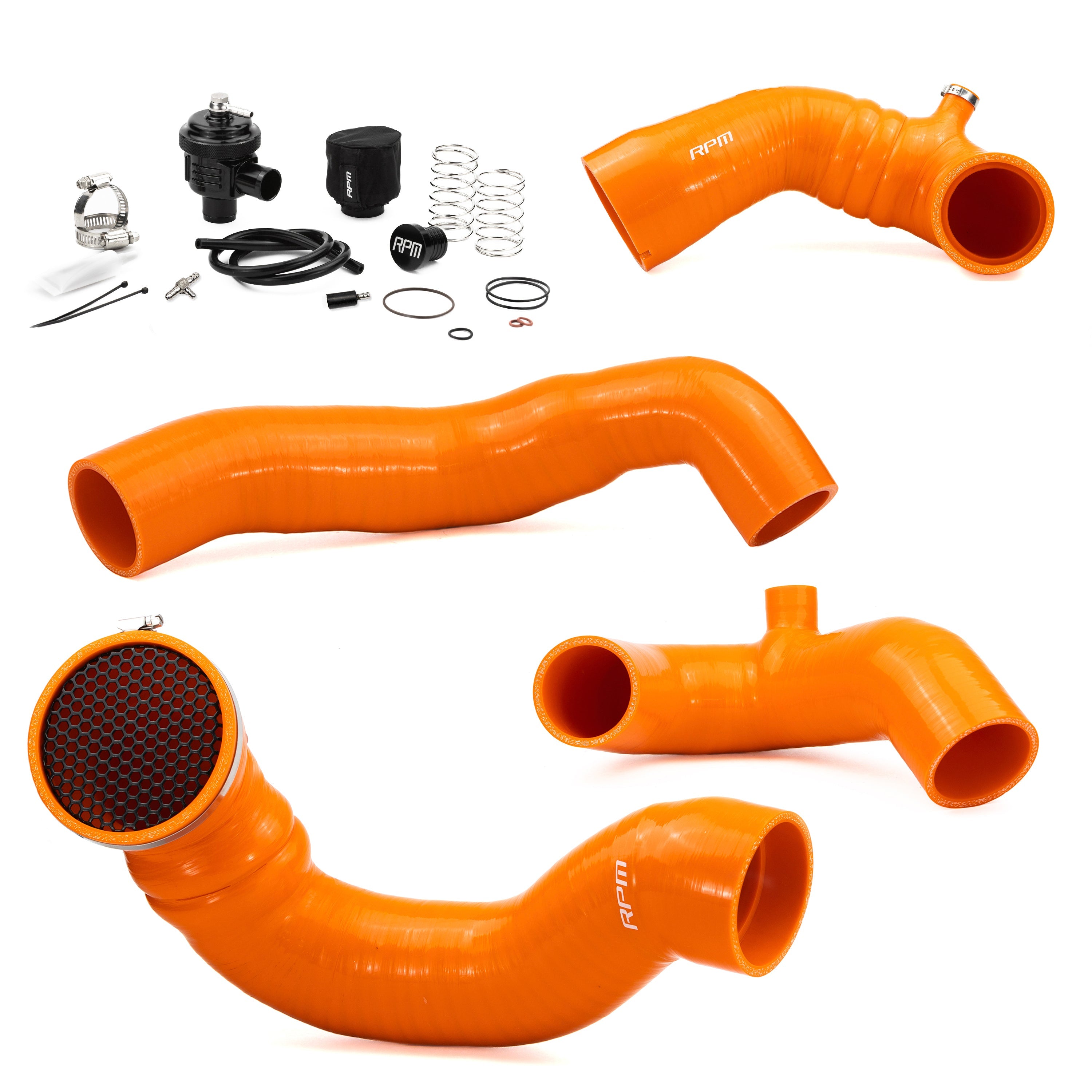 Photo of RPM SXS RPM Maverick R Complete Silicone Upgrade Kit - Intake + Charge Tubes & BOV by RPM SXS - Premium for UTVs / Side by Sides