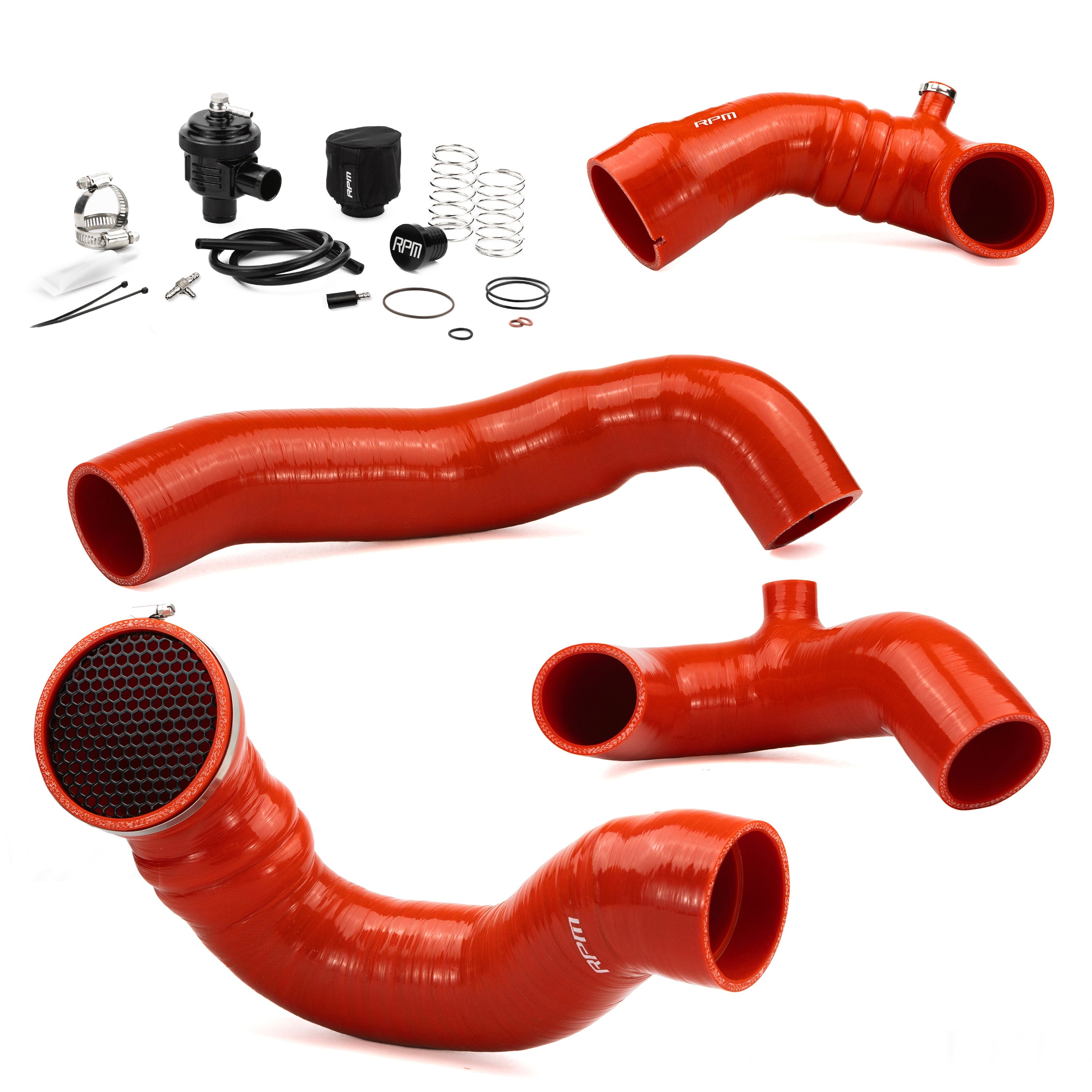 Photo of RPM SXS RPM Maverick R Complete Silicone Upgrade Kit - Intake + Charge Tubes & BOV by RPM SXS - Premium for UTVs / Side by Sides