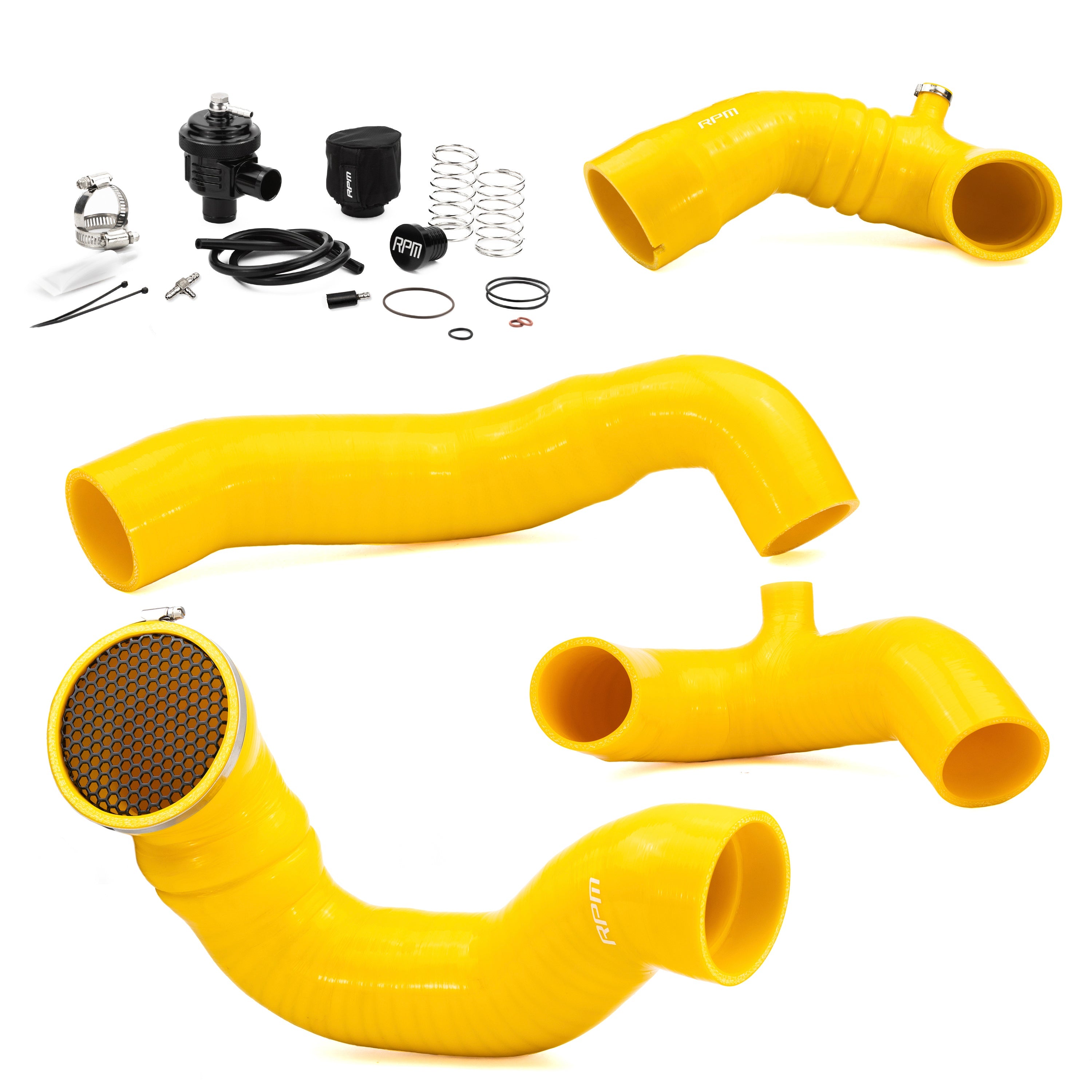 Photo of RPM SXS RPM Maverick R Complete Silicone Upgrade Kit - Intake + Charge Tubes & BOV by RPM SXS - Premium for UTVs / Side by Sides