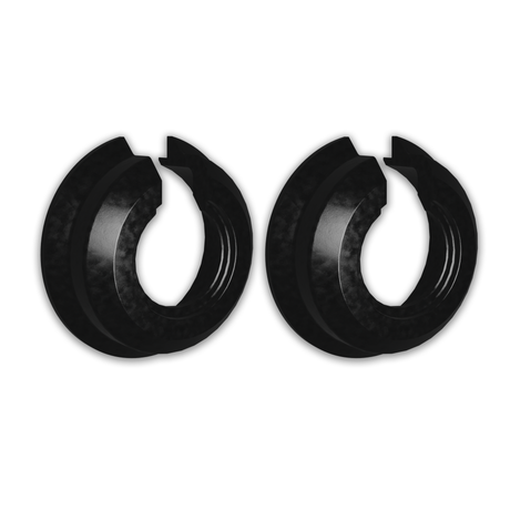 Photo of Can-Am RZR Maverick R Billet Front Spring Perch Collars - Set of 2 by MTS Off-Road - Premium Spring Perches for UTVs / Side by Sides