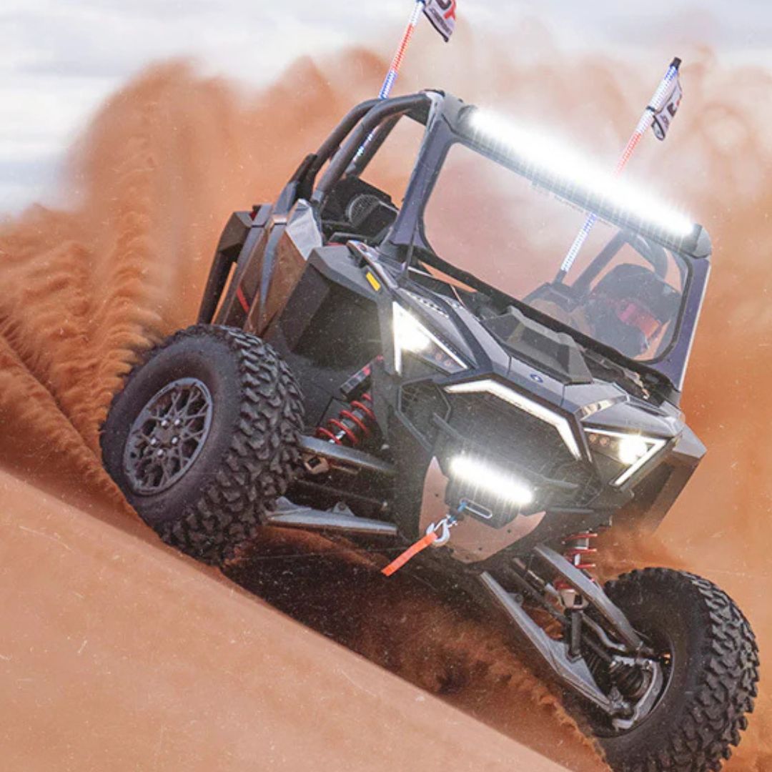 Polaris RZR Turbo R Vented Front Windshield