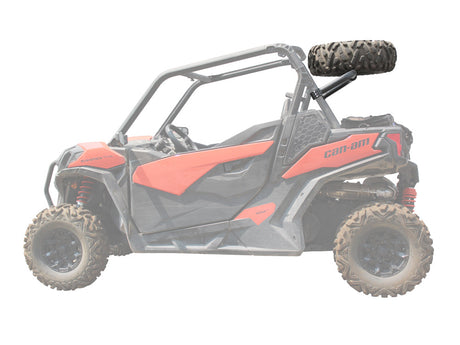 Photo of Can-Am Maverick Sport/Trail Dual Clamp Spare Tire Mount by Factory UTV - Premium Spare Tire Mounts for UTVs / Side by Sides