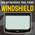 Can-Am Maverick Trail Vented Front Windshield