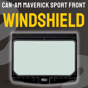 Can-Am Maverick Sport Vented Front Windshield