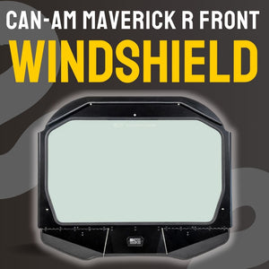 Can-Am Maverick R Vented Front Windshield