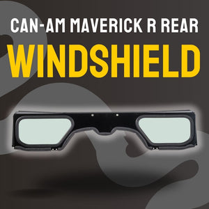 Can-Am Maverick R Rear Windshield