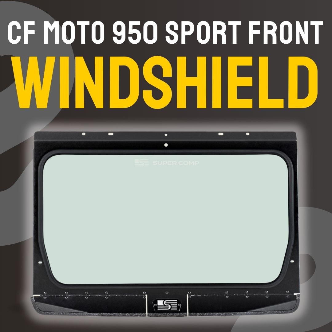 CF Moto 950 Sport Vented Front Windshield