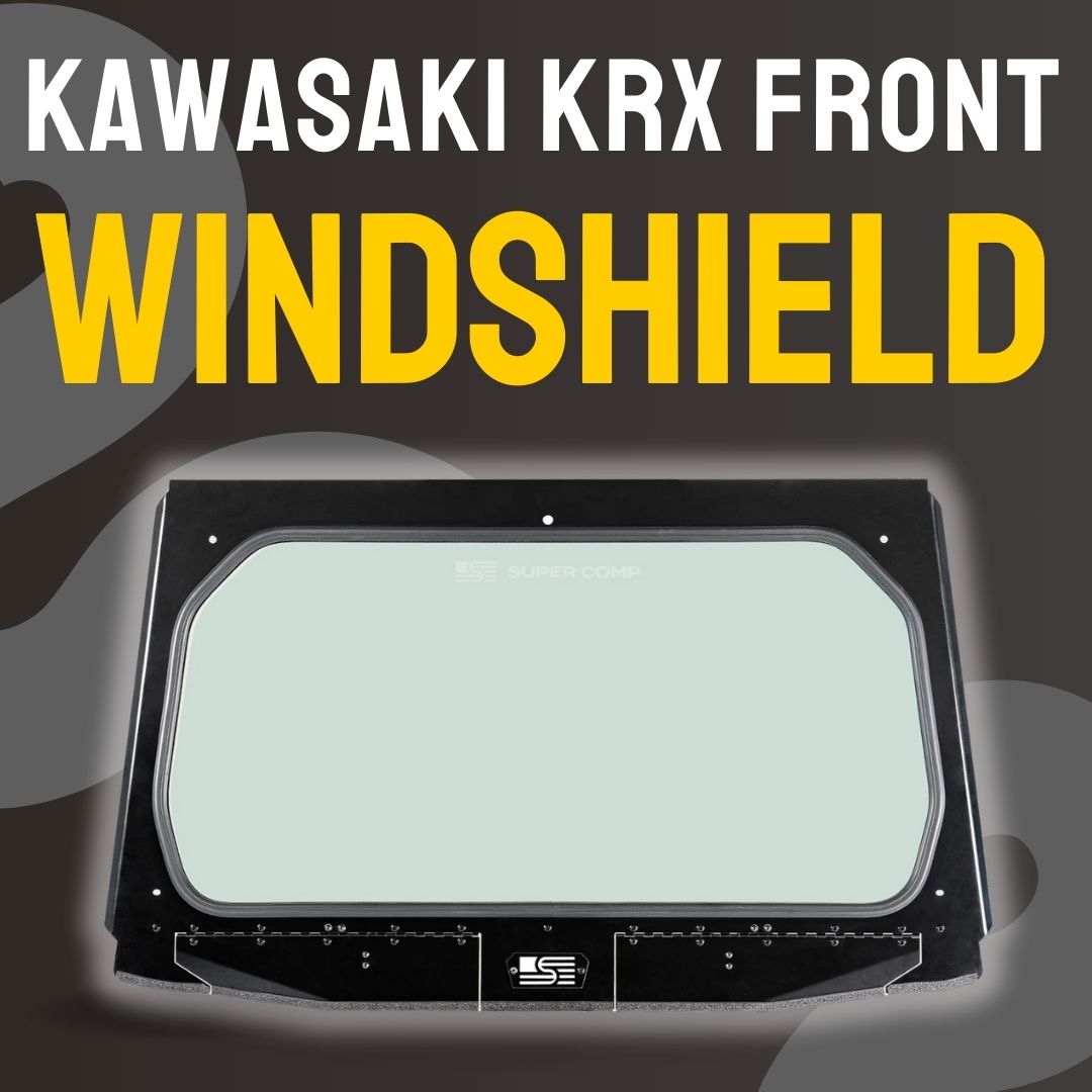 Kawasaki KRX Vented Front Windshield