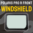 Polaris Pro R Vented Front Windshield