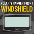 Polaris Ranger Vented Front Windshield