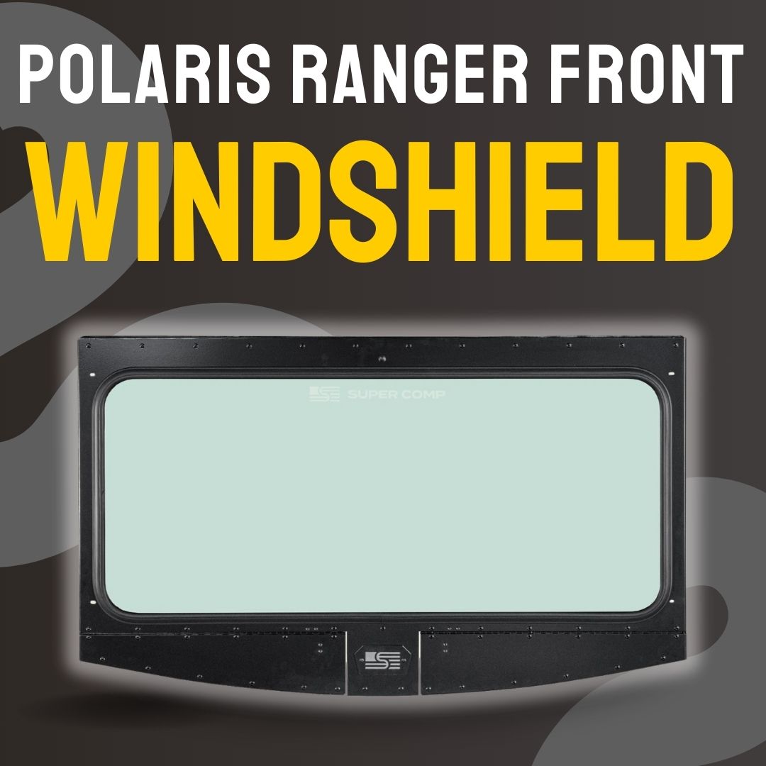 Polaris Ranger Vented Front Windshield