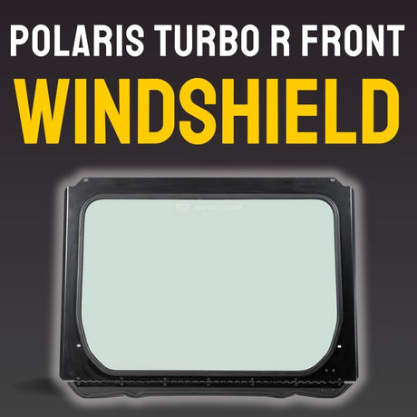 Polaris RZR Turbo R Vented Front Windshield