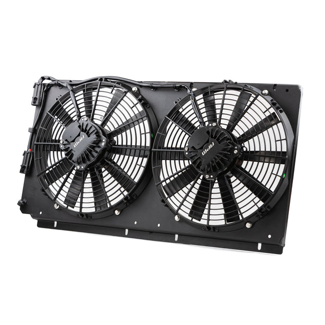 Photo of RPM SXS RPM Maverick R Brushless Intercooler Fans & Shroud Kit by RPM SXS - Premium for UTVs / Side by Sides
