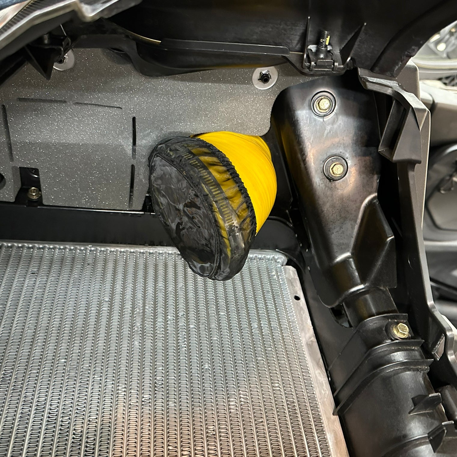 Photo of RPM SXS RPM Maverick R Big Fatty Intake Tube With Debris Cage & Pre Filter by RPM SXS - Premium for UTVs / Side by Sides