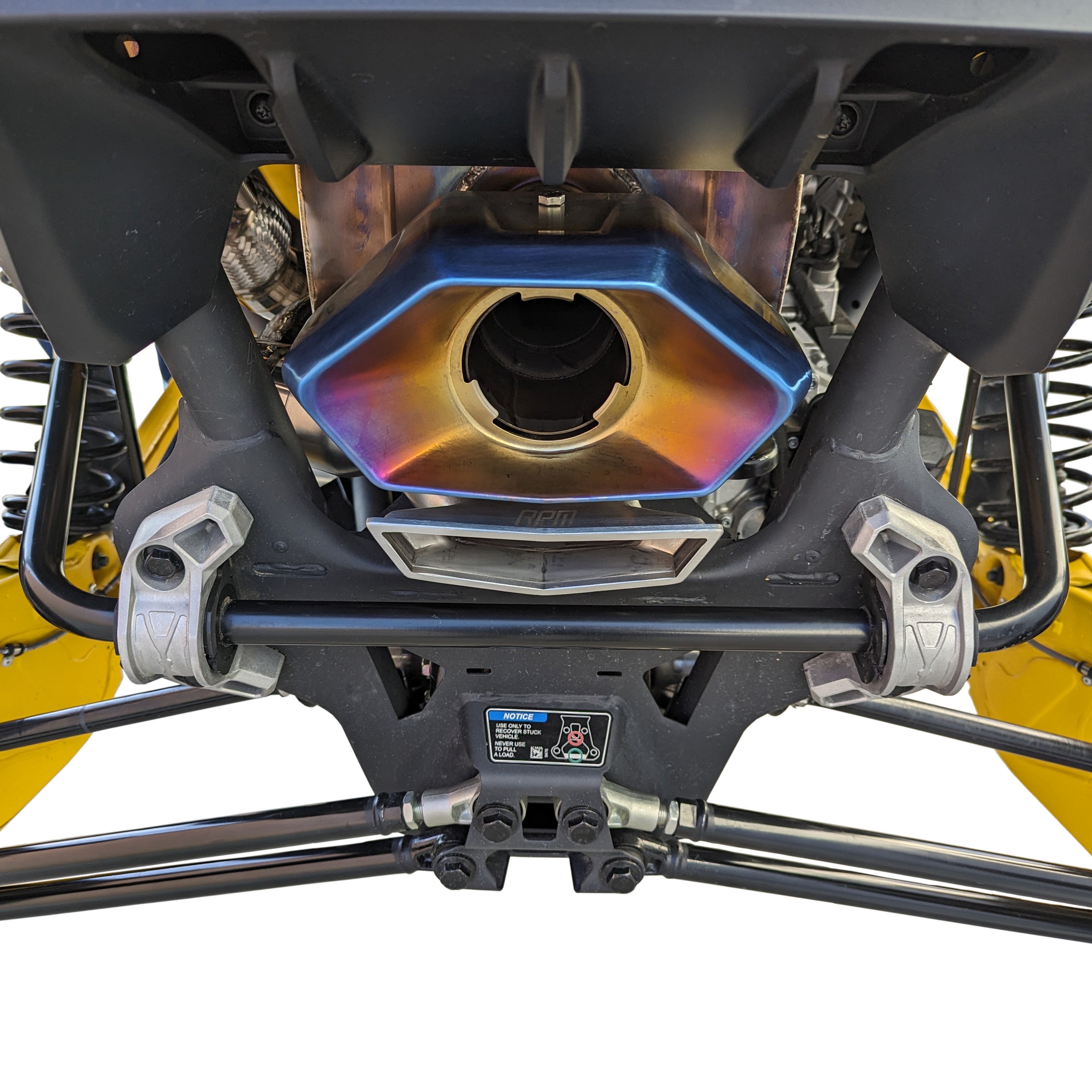 Photo of RPM SXS RPM Can-Am Maverick R 3" E-Valve Mid Pipe / Electronic Dump Valve by RPM SXS - Premium for UTVs / Side by Sides