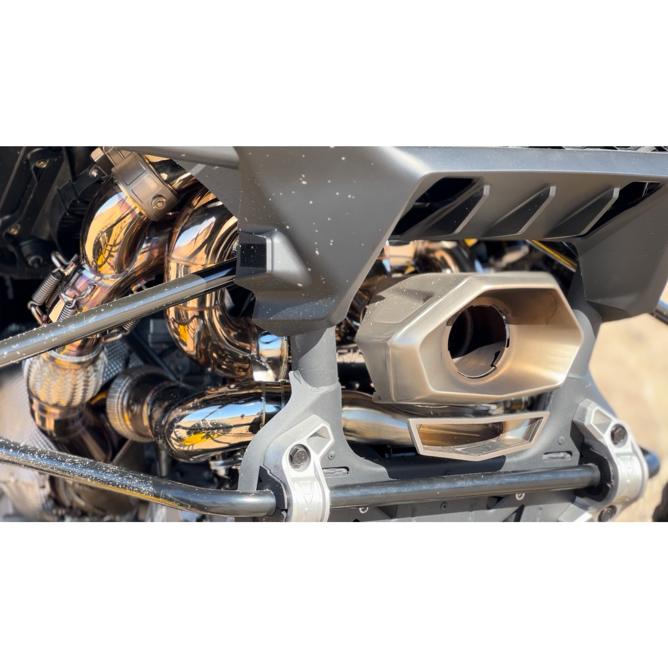 Photo of RPM SXS RPM Can-Am Maverick R 3" E-Valve Mid Pipe / Electronic Dump Valve by RPM SXS - Premium for UTVs / Side by Sides