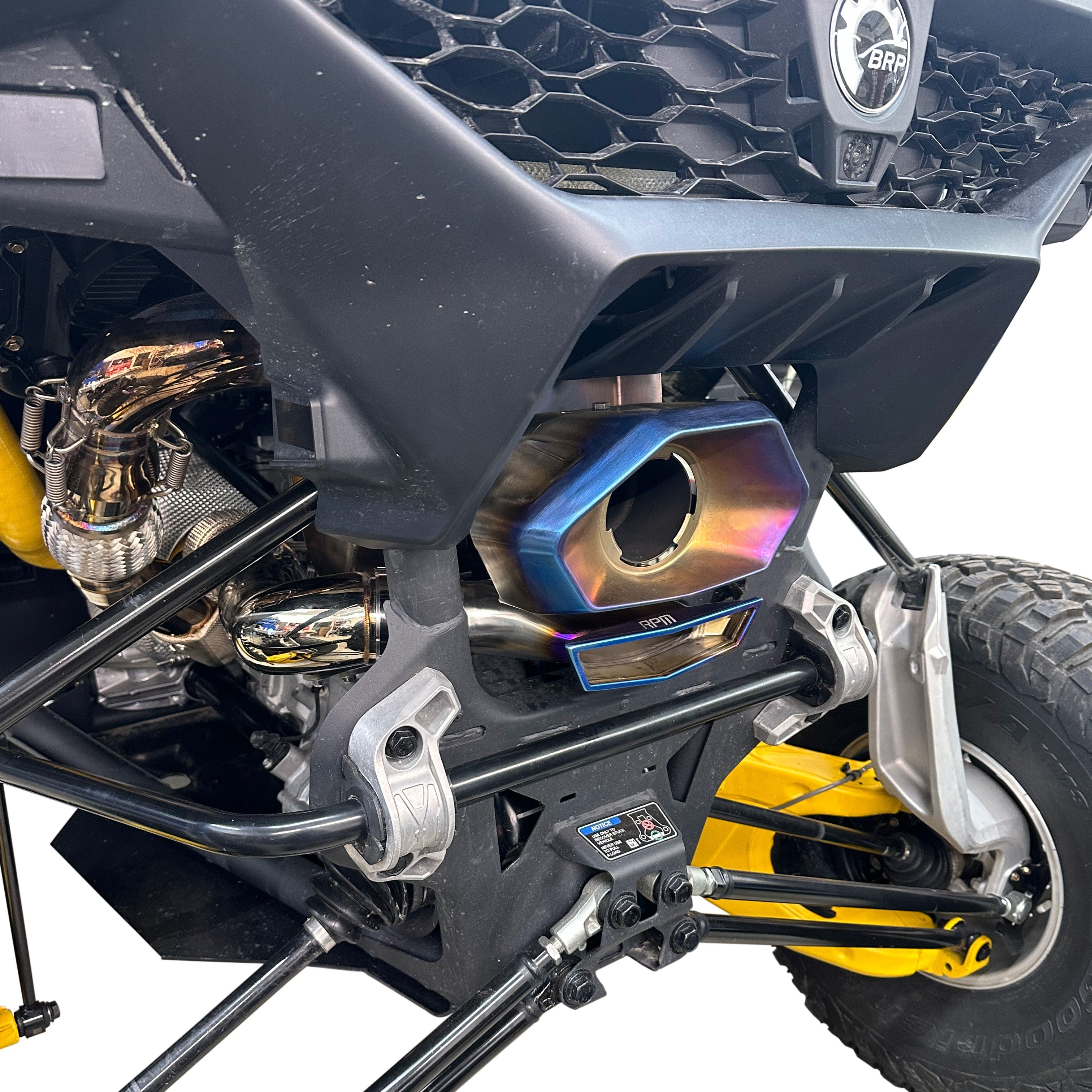 Photo of RPM SXS RPM Can-Am Maverick R 3" E-Valve Mid Pipe / Electronic Dump Valve by RPM SXS - Premium for UTVs / Side by Sides