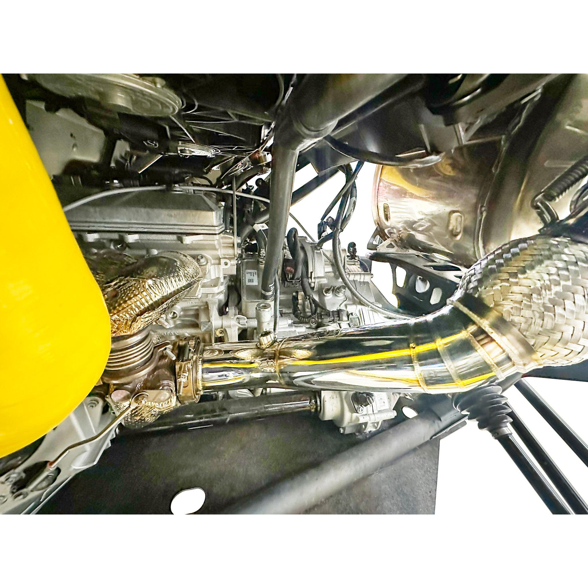 Photo of RPM SXS RPM Can-Am Maverick R Turbo 3" BIG MOUTH Mid Pipe by RPM SXS - Premium for UTVs / Side by Sides