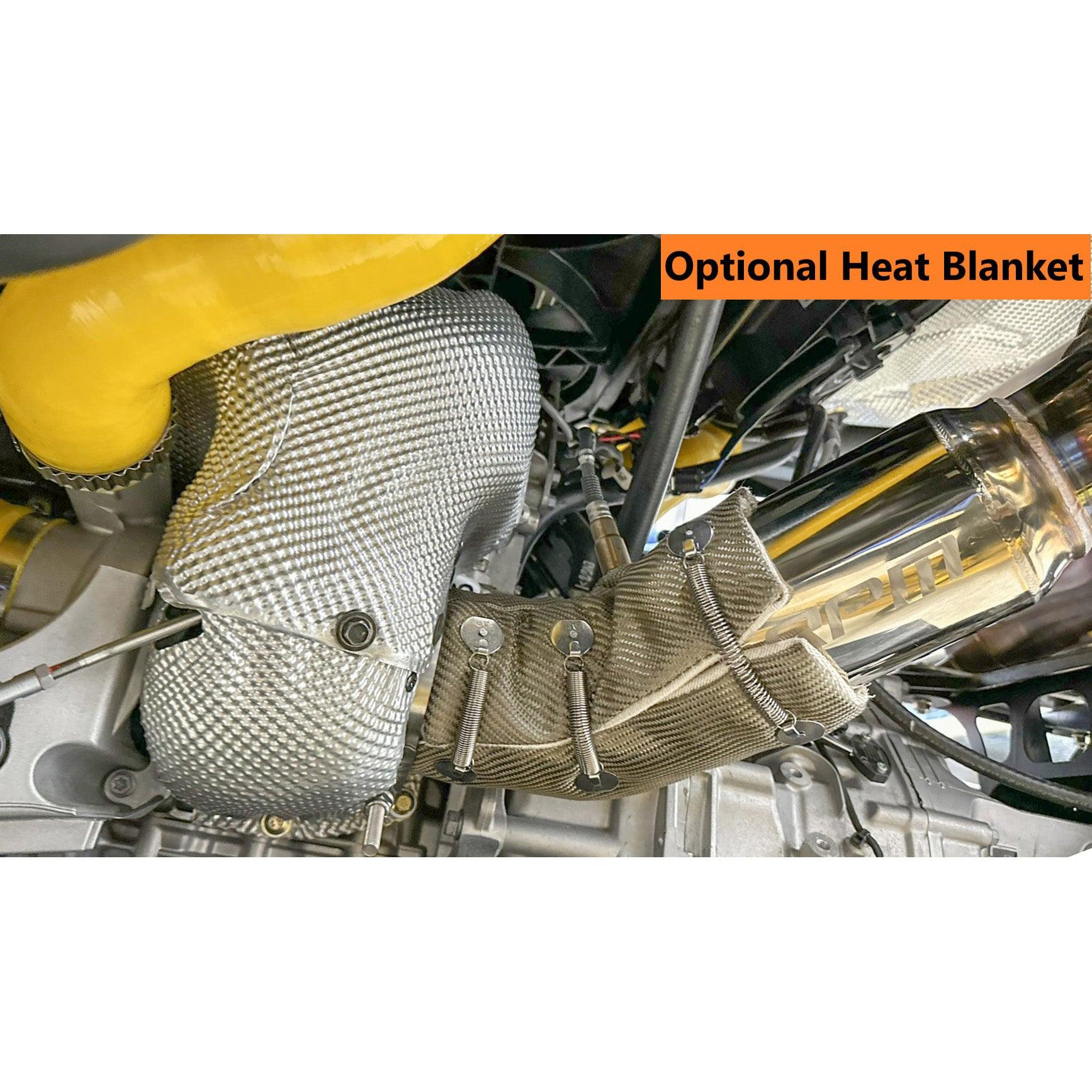 Photo of RPM SXS RPM Can-Am Maverick R Turbo 3" BIG MOUTH Mid Pipe by RPM SXS - Premium for UTVs / Side by Sides