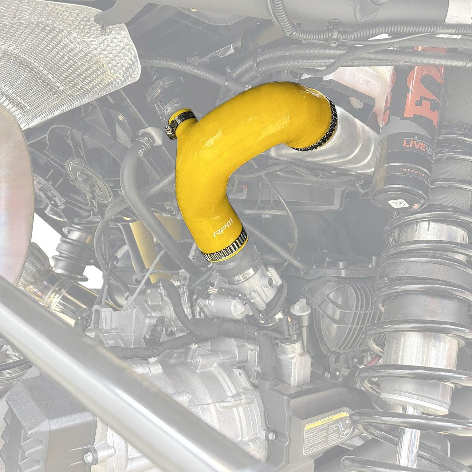 Photo of RPM SXS RPM Can-Am Maverick R BOV Charge Tube - 5 Ply Wire Reinforced by RPM SXS - Premium for UTVs / Side by Sides