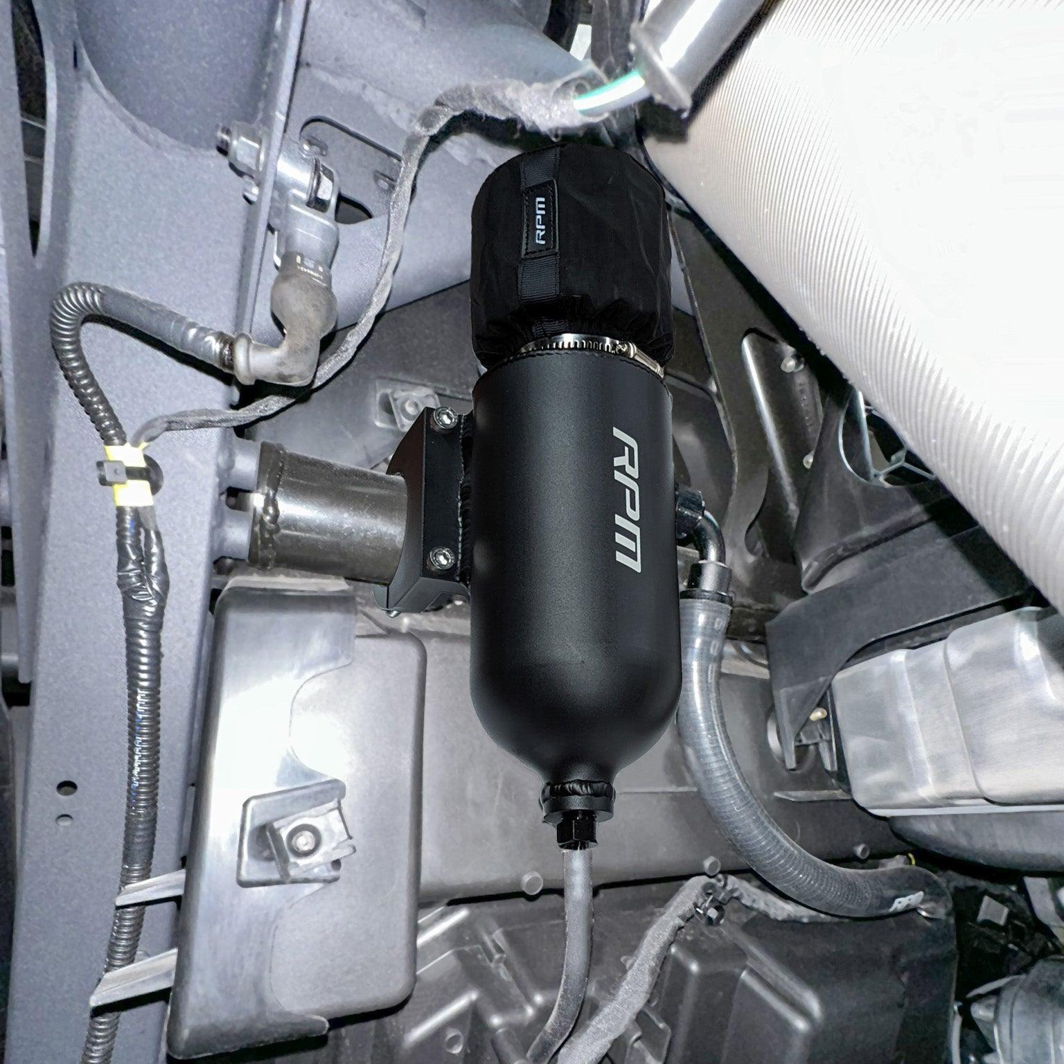 Photo of RPM SXS RPM Can-Am Maverick R Dual Baffle Oil Catch Can by RPM SXS - Premium for UTVs / Side by Sides