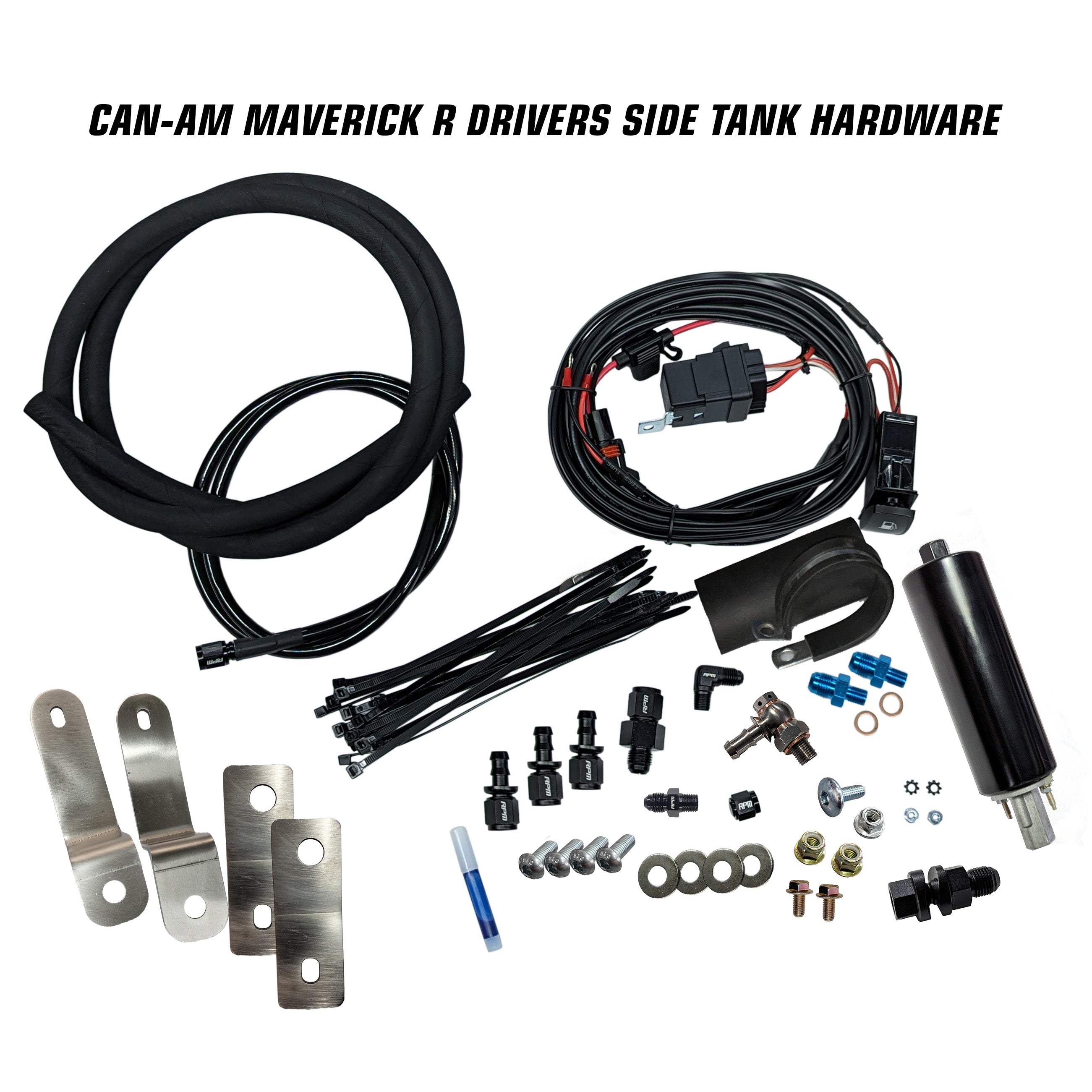 Photo of RPM SXS RPM Can-Am Maverick R 9 Gallon Auxiliary Fuel Tank Kit by RPM SXS - Premium for UTVs / Side by Sides