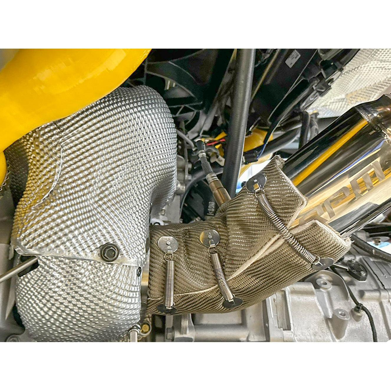 Photo of RPM SXS RPM Exhaust Heat Blanket - Can-Am Maverick R by RPM SXS - Premium for UTVs / Side by Sides