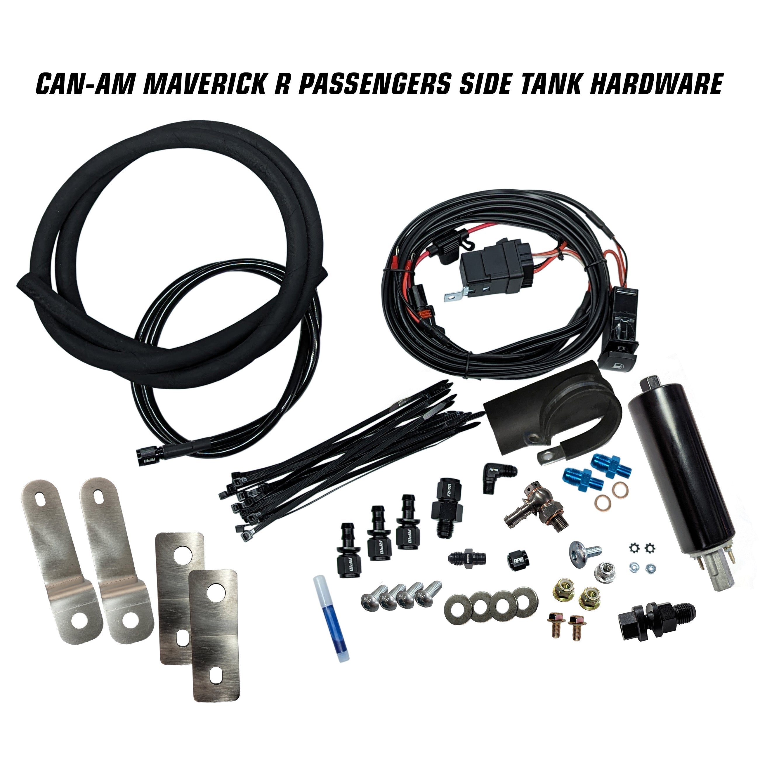 Photo of RPM SXS RPM Can-Am Maverick R 9 Gallon Auxiliary Fuel Tank Kit by RPM SXS - Premium for UTVs / Side by Sides