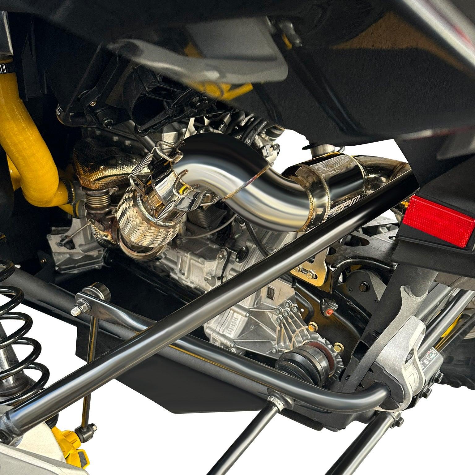 Photo of RPM SXS RPM Can-Am Maverick R 3" Slip On Muffler Delete / Race Pipe by RPM SXS - Premium for UTVs / Side by Sides