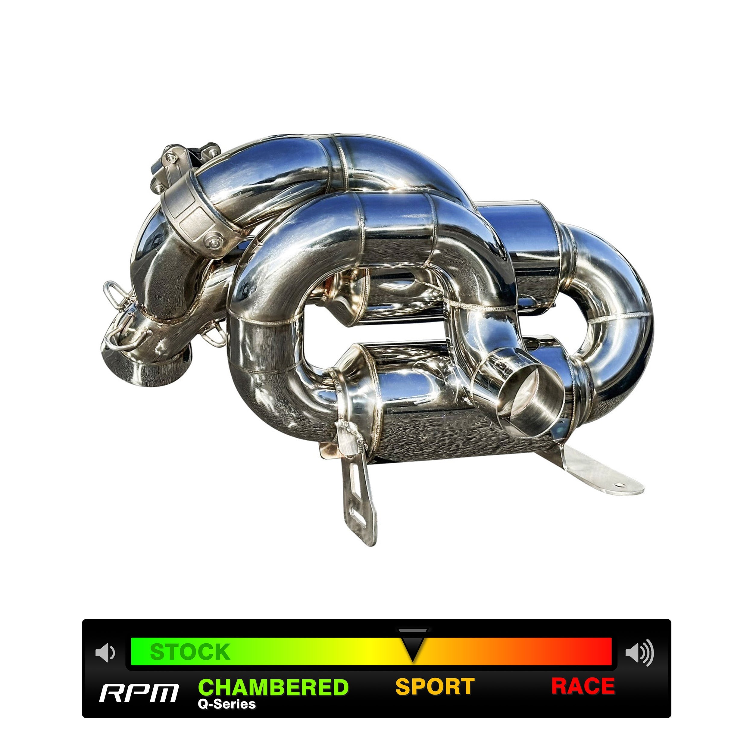 Photo of RPM SXS RPM Can-Am Maverick R E-Valve Sport Muffler / Slip On Exhaust by RPM SXS - Premium for UTVs / Side by Sides