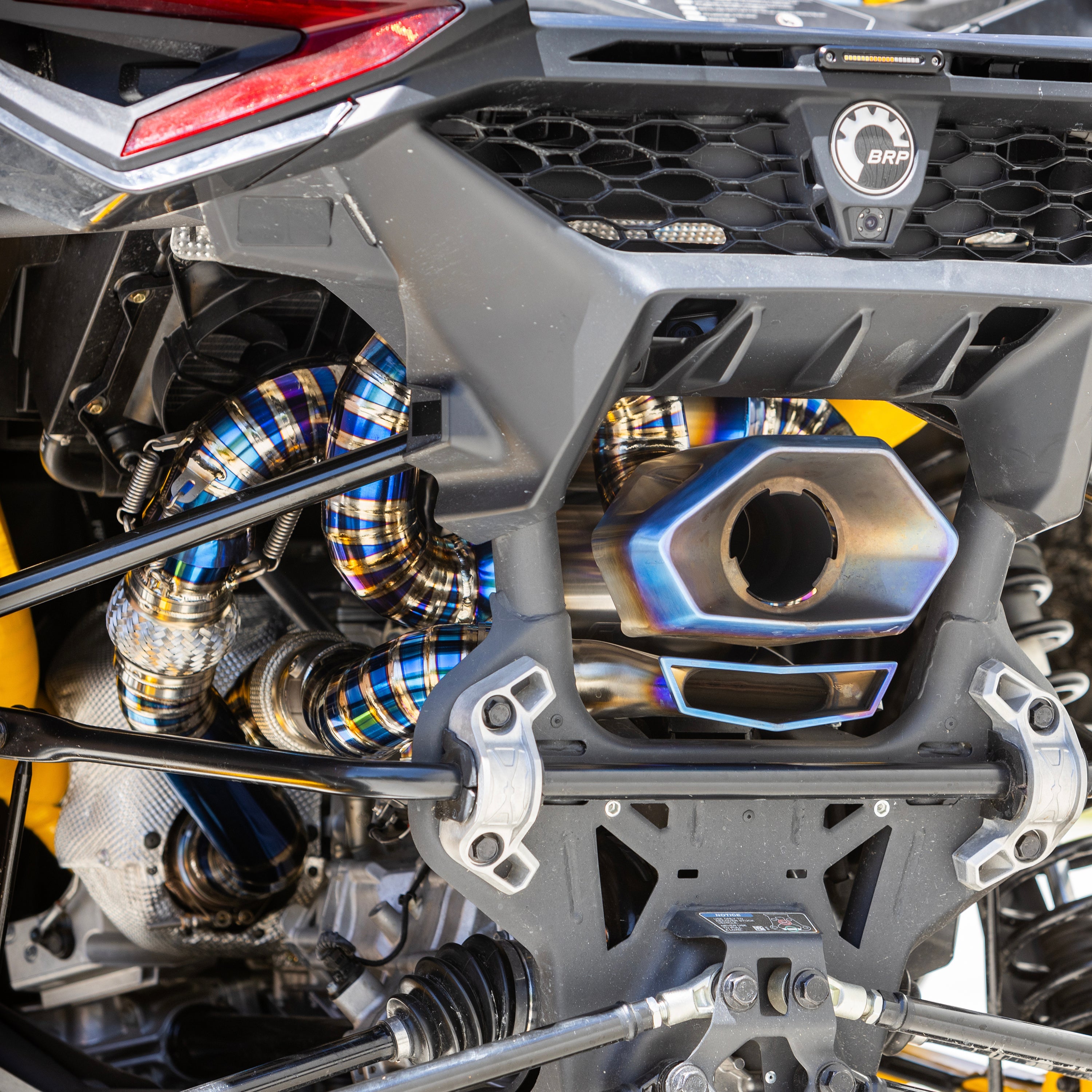 Photo of RPM SXS RPM Can-Am Maverick R TITANIUM 3" E-Valve Mid Pipe / Electronic Dump Valve by RPM SXS - Premium for UTVs / Side by Sides