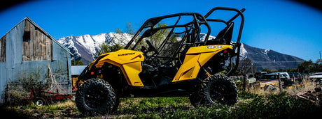 Photo of Maverick Backseat and Roll Cage (2013-2018) by UTV Mountain Accessories - Premium Backseat and Roll Cage for UTVs / Side by Sides