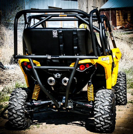 Photo of Maverick Backseat and Roll Cage (2013-2018) by UTV Mountain Accessories - Premium Backseat and Roll Cage for UTVs / Side by Sides