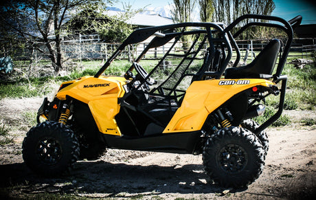 Photo of Maverick Backseat and Roll Cage (2013-2018) by UTV Mountain Accessories - Premium Backseat and Roll Cage for UTVs / Side by Sides