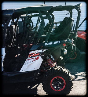 Photo of Maverick Max Backseat and Roll Cage (2014-2018) by UTV Mountain Accessories - Premium Roll Cages for UTVs / Side by Sides